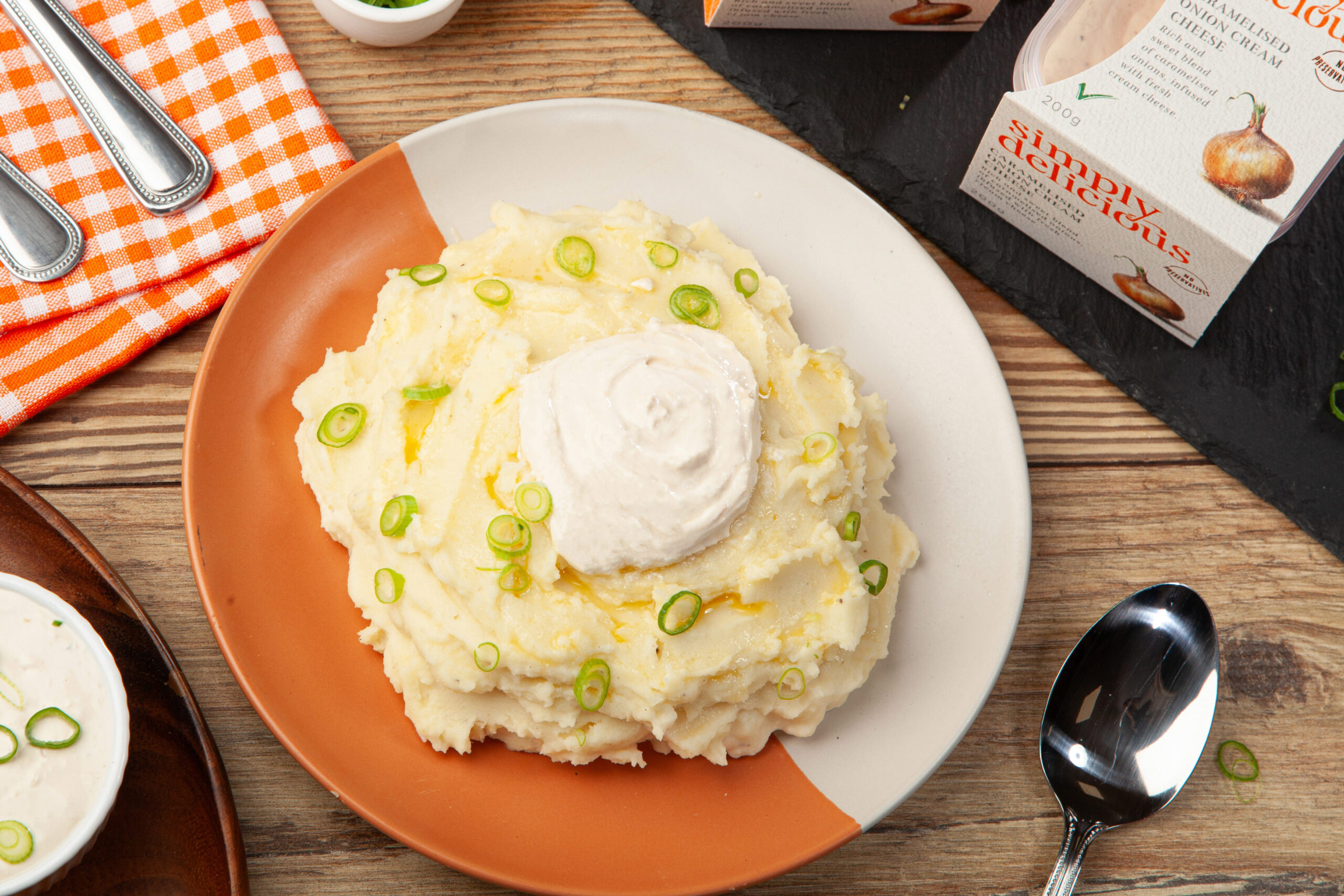 Mashed Potato with Caramelised Onion