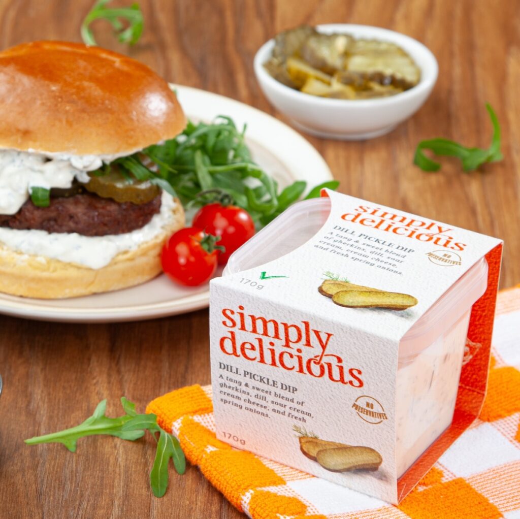 Simply Delicious Dill pickle dip